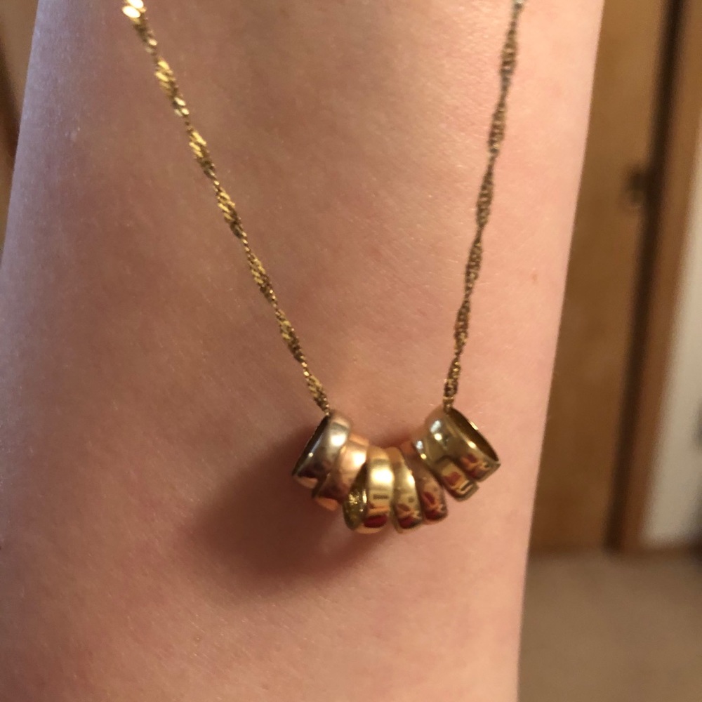 14k gold necklace